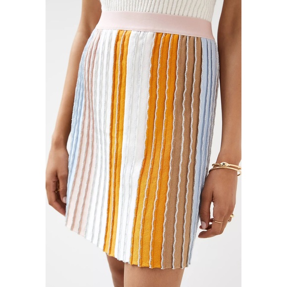 Anthropologie Eva Franco Knit Mini Skirt Sz XL NWT - Picture 2 of 8